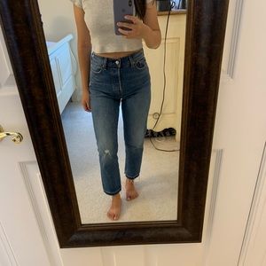 Levi’s wedgie straight jeans